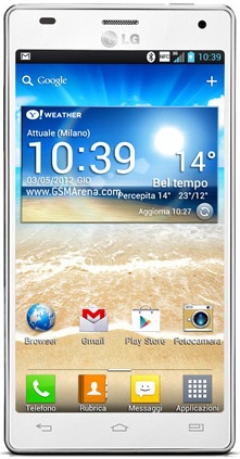 Смартфон LG Optimus 4X HD P880 White - Чайковский