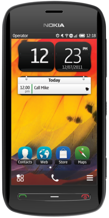 Смартфон Nokia 808 PureView Black - Чайковский